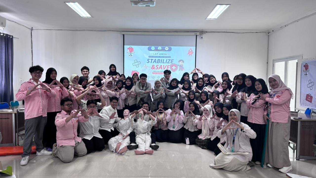 AMSA-UMP members and participants of LAT Stabilize & Save first aid training